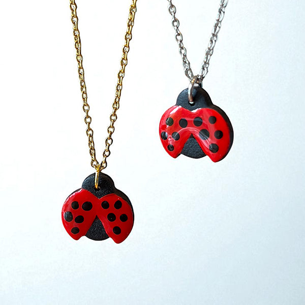 Ladybird Charm Necklace