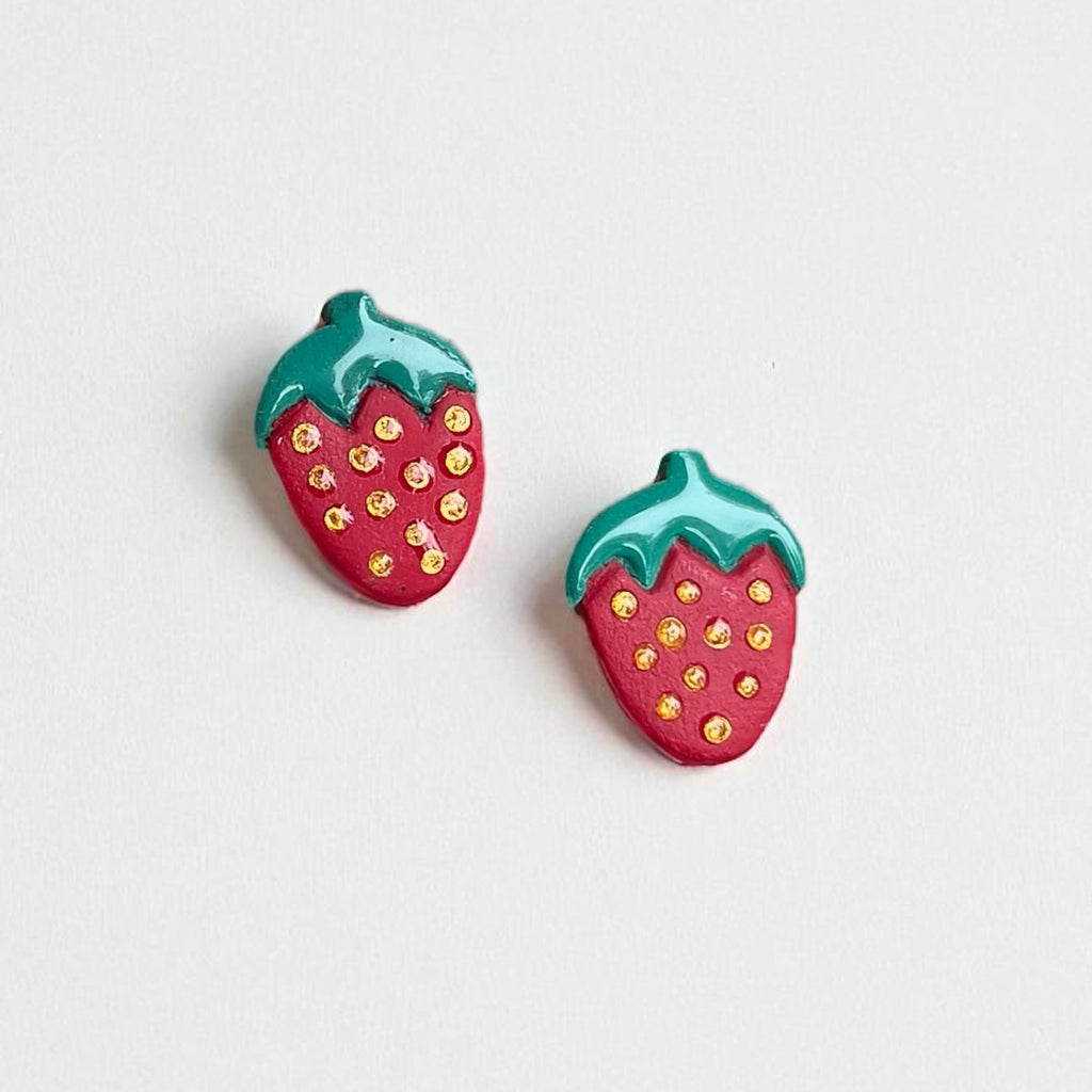 Strawberry Studs